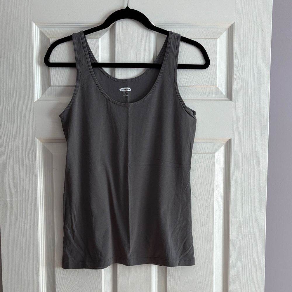 Old Navy Dark Gray Tank Top